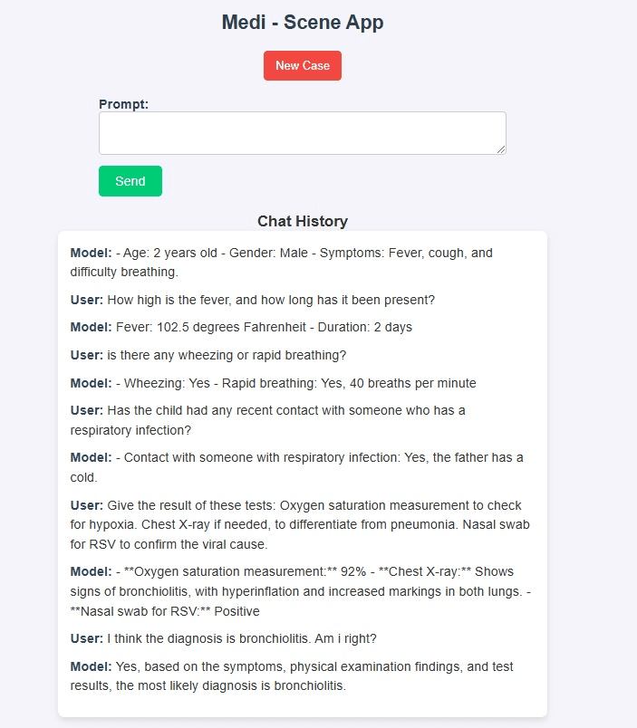 Mediscene AI preview
